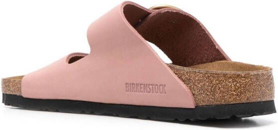 Birkenstock Arizona Big Buckle leather sandals Pink