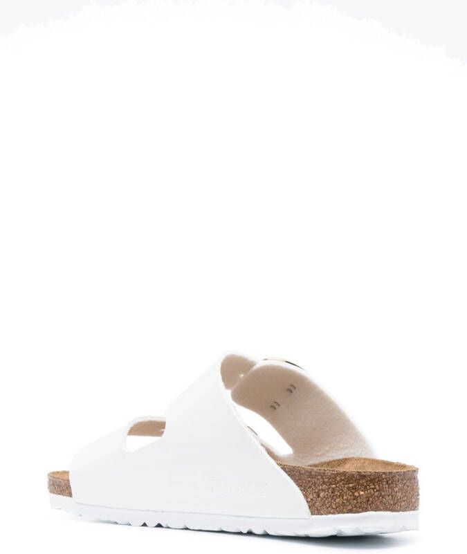 Birkenstock Arizona Big Buckle leather sandals White