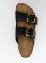 Birkenstock Arizona Bold leather sandals Black - Thumbnail 4