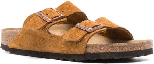 Birkenstock Arizona Bs suede sandals Brown