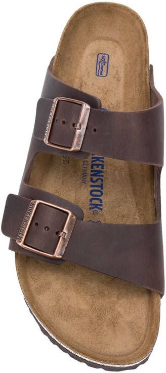Birkenstock Arizona buckle sandals Brown