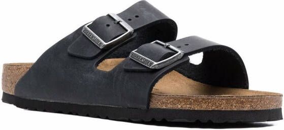 Birkenstock Arizona buckled sandals Black