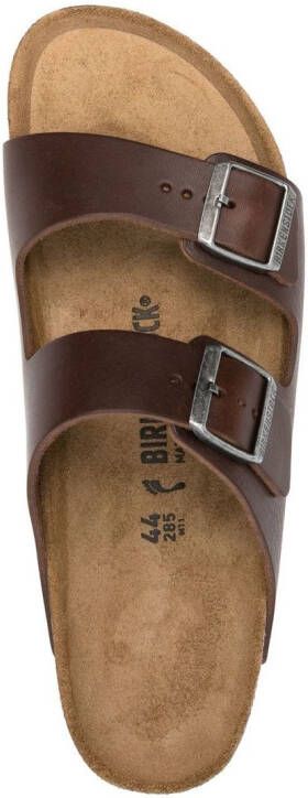 Birkenstock Arizona buckled sandals Brown