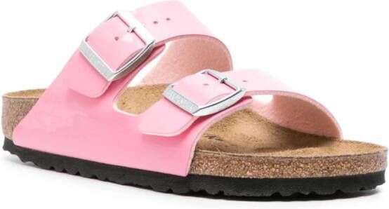 Birkenstock Arizona buckled sandals Pink