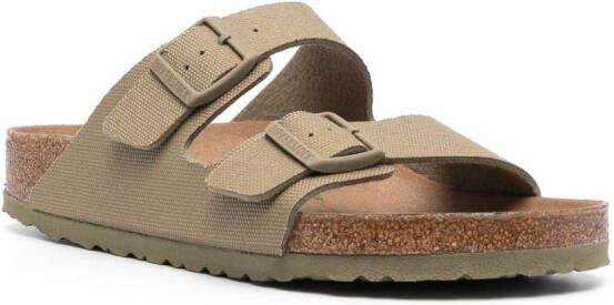 Birkenstock Arizona canvas slides Green