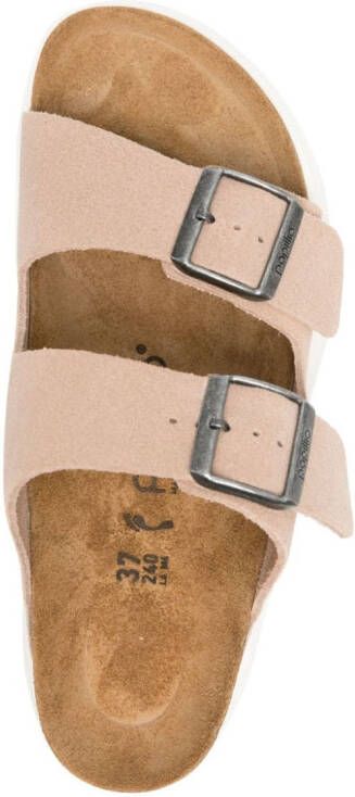 Birkenstock Arizona Chunky buckle-straps slides Neutrals
