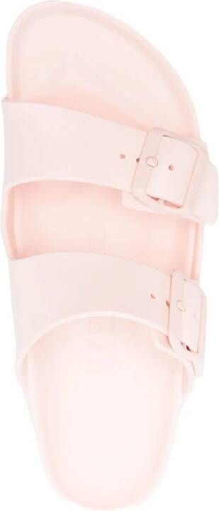 Birkenstock Arizona double-buckle slip-on slides Pink