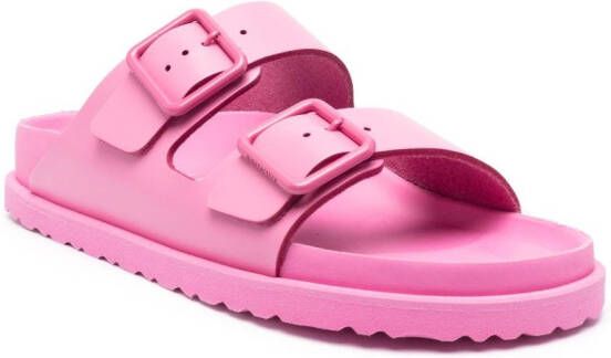 Birkenstock Arizona double-buckled sandals Pink