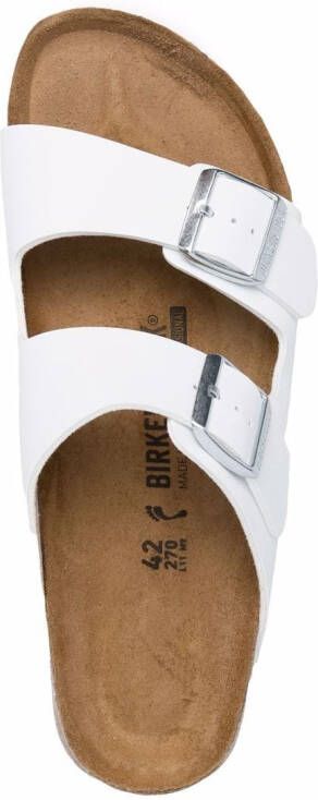 Birkenstock Arizona double strap sandals White