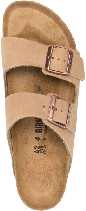 Birkenstock Arizona double-strap slides Neutrals