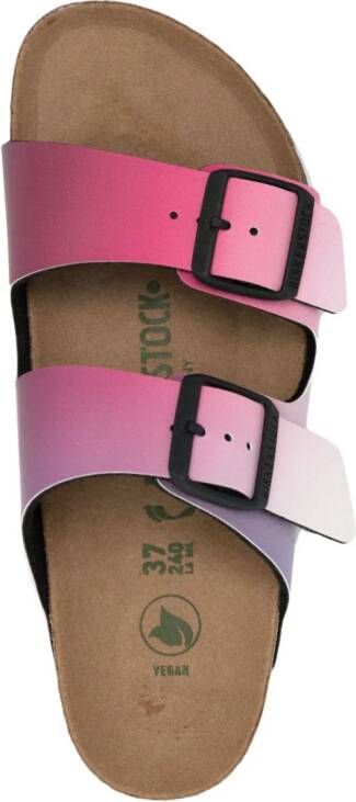 Birkenstock Arizona faded-effect slides Pink