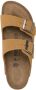 Birkenstock Arizona logo-engraved leather sandals Brown - Thumbnail 4