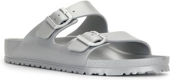 Birkenstock Arizona metallic sandals Grey