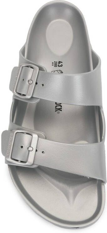 Birkenstock Arizona metallic sandals Grey