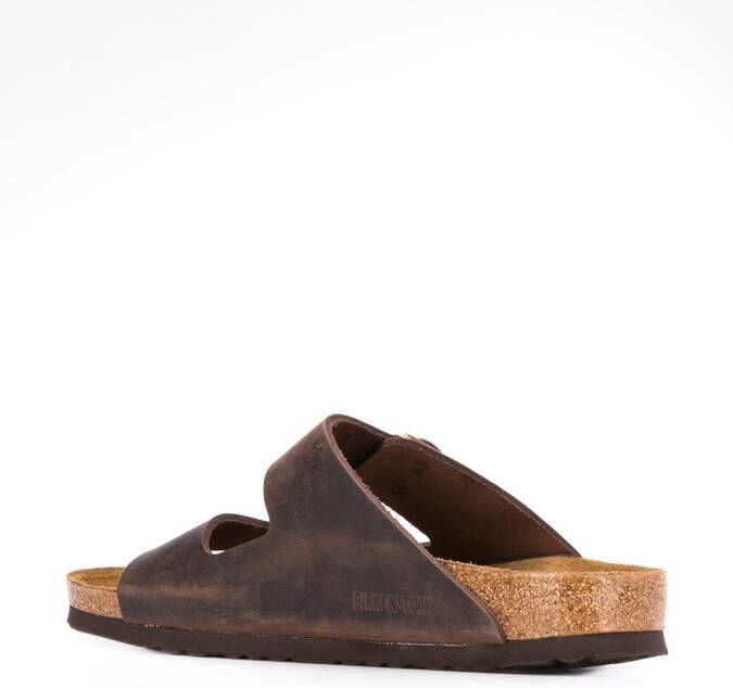 Birkenstock Arizona oiled leather sandals Brown