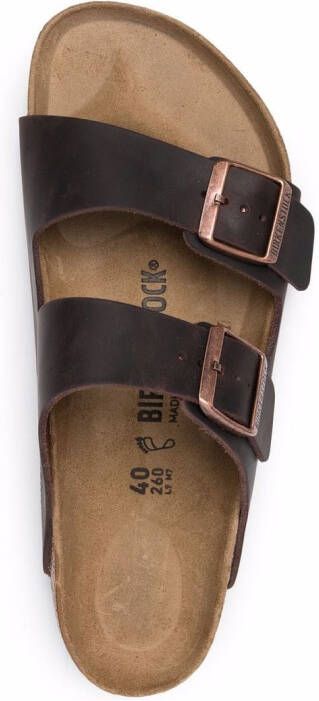 Birkenstock Arizona Oiled leather sandals Brown