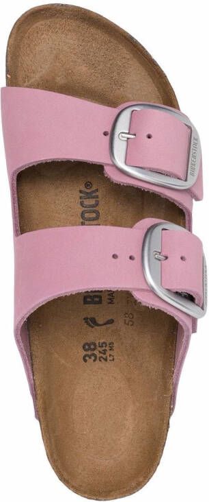 Birkenstock Arizona oversized-buckle sandals Pink