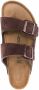 Birkenstock Arizona pebbled leather sandals Brown - Thumbnail 4
