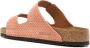 Birkenstock Arizona perforated suede sandals Orange - Thumbnail 3
