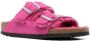 Birkenstock Arizona shearling suede sandals Pink - Thumbnail 2