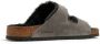 Birkenstock Arizona shearling-trim sandals Grey - Thumbnail 3