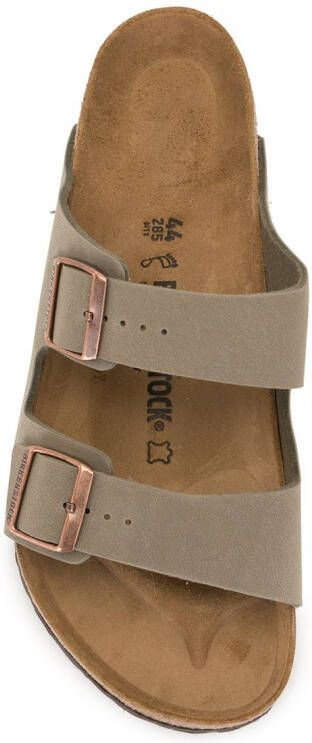 Birkenstock Arizona side buckle sandals Brown
