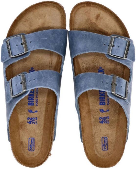 Birkenstock Arizona soft insole sandals Blue
