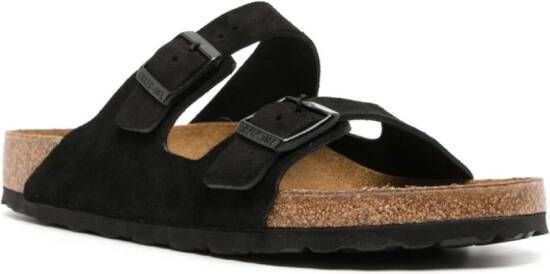 Birkenstock Arizona suede sandals Black