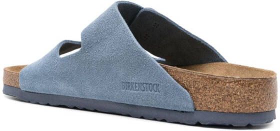 Birkenstock Arizona suede sandals Blue