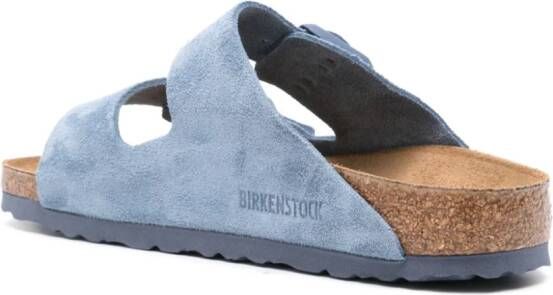 Birkenstock Arizona suede sandals Blue
