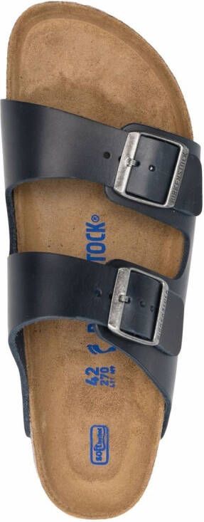 Birkenstock Arizona suede sandals Blue