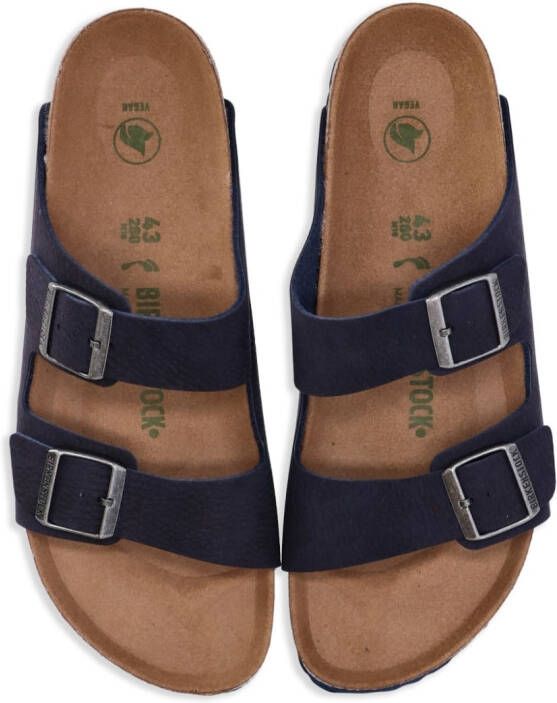 Birkenstock Arizona Vegan buckle-strap sandals Blue