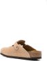 Birkenstock Boston BS perforated suede mules Neutrals - Thumbnail 3