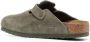 Birkenstock Boston buckle-detail suede clogs Green - Thumbnail 3