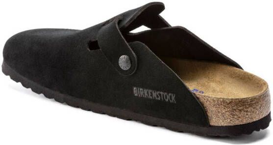 Birkenstock Boston buckle-embellished clogs Black