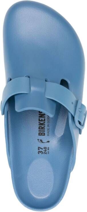 Birkenstock Boston buckled slippers Blue