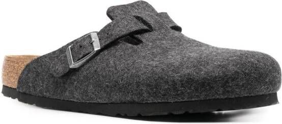 Birkenstock Boston round-toe slippers Grey