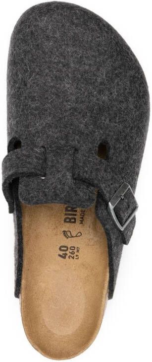 Birkenstock Boston round-toe slippers Grey