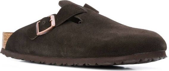 Birkenstock Boston suede clogs Brown