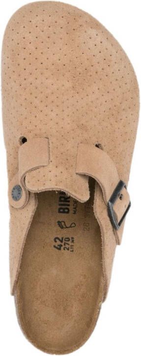 Birkenstock Boston suede sandals Neutrals