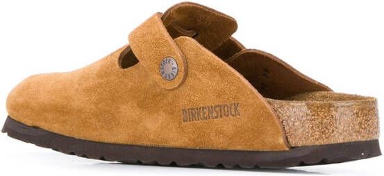 Birkenstock Boston suede sandals Neutrals