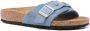 Birkenstock braided-strap leather sandals Blue - Thumbnail 2