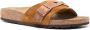 Birkenstock braided-strap leather sandals Brown - Thumbnail 2