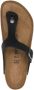 Birkenstock buckle-detail flip flop sandals Black - Thumbnail 4
