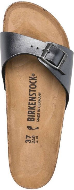 Birkenstock buckle-fastening open-toe sandals Black