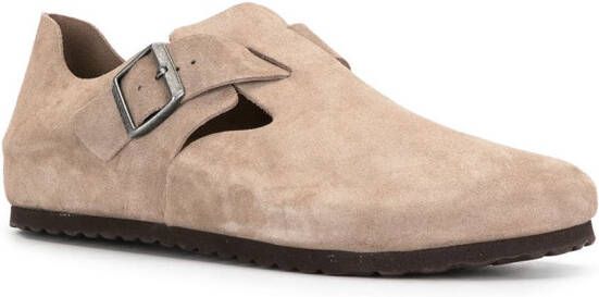 Birkenstock buckle-fastening shoes Neutrals