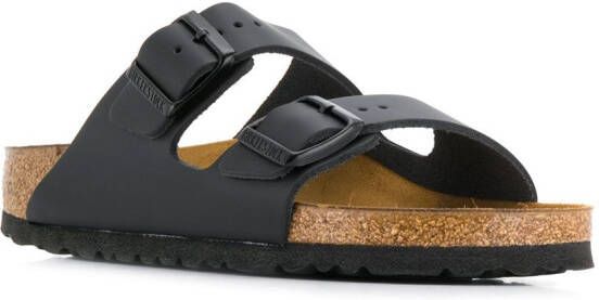 Birkenstock buckle strap sandals Black