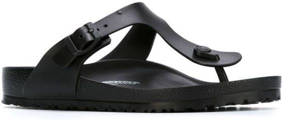 Birkenstock buckled T-bar sandals Black