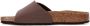 Birkenstock Catalina leather slides Brown - Thumbnail 5