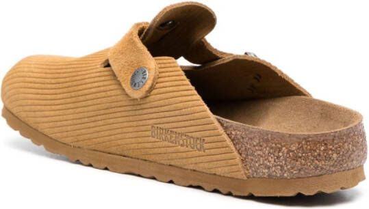 Birkenstock classic slip-on shoes Brown